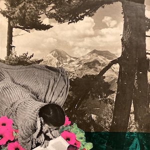 Collage Art Print | Vintage Collage Art | &quot;A Few of My Favorite Things&quot; | Surreal Collage | Analog Collage Art | Collage Prints