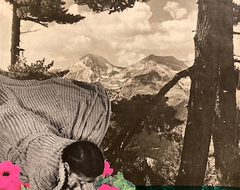 Collage Art Print | Vintage Collage Art | "A Few of My Favorite Things" | Surreal Collage | Analog Collage Art | Collage Prints
