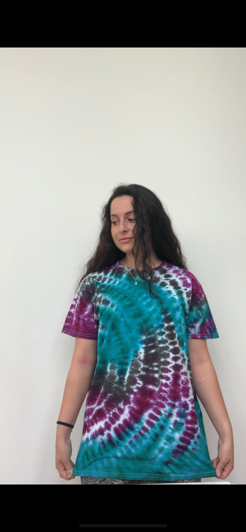 Medium Ripple Tie Dye TShirt Etsy