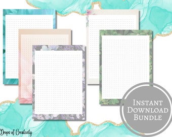 5-stronicowy dziennik Bullet Journal A5 – do pobrania natychmiast