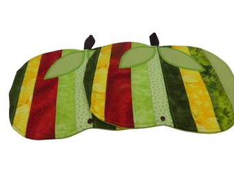 Patchwork - Potholder Green Apple