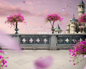 Heart Cloud Scene Family Poster Backdrop Premade Backdrop Etsy