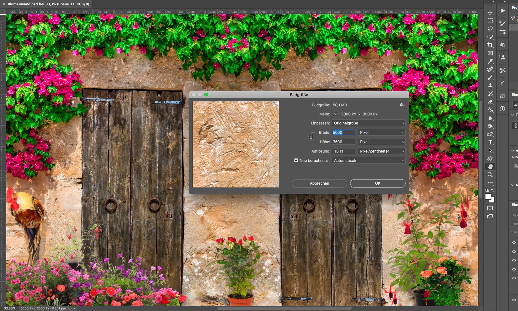 Flower Wall Digital Backdrop Premade Backdrop Digital Etsy