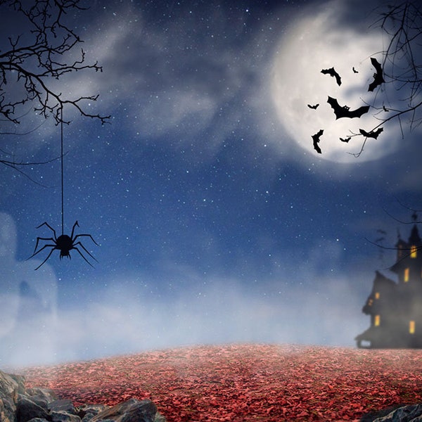 Halloween Backdrop - Etsy