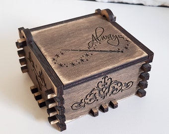 Carillon in legno inciso personalizzato: regalo di compleanno per Natale