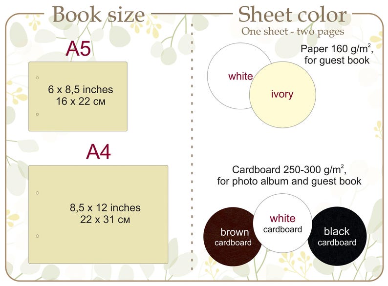 Gothic Wedding Guest Book: Personalized Wood Photo Album image 5