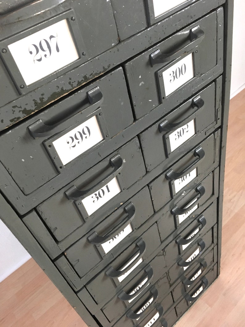 Old Military Drawer Cabinet Filing Cabinet Loft Industrial Mid Etsy