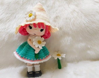 Daisy / crochet pattern / Crochet doll pattern / Amigurumi doll pattern / doll crochet pattern/ doll amigurumi pattern / ENGLISH / PDF