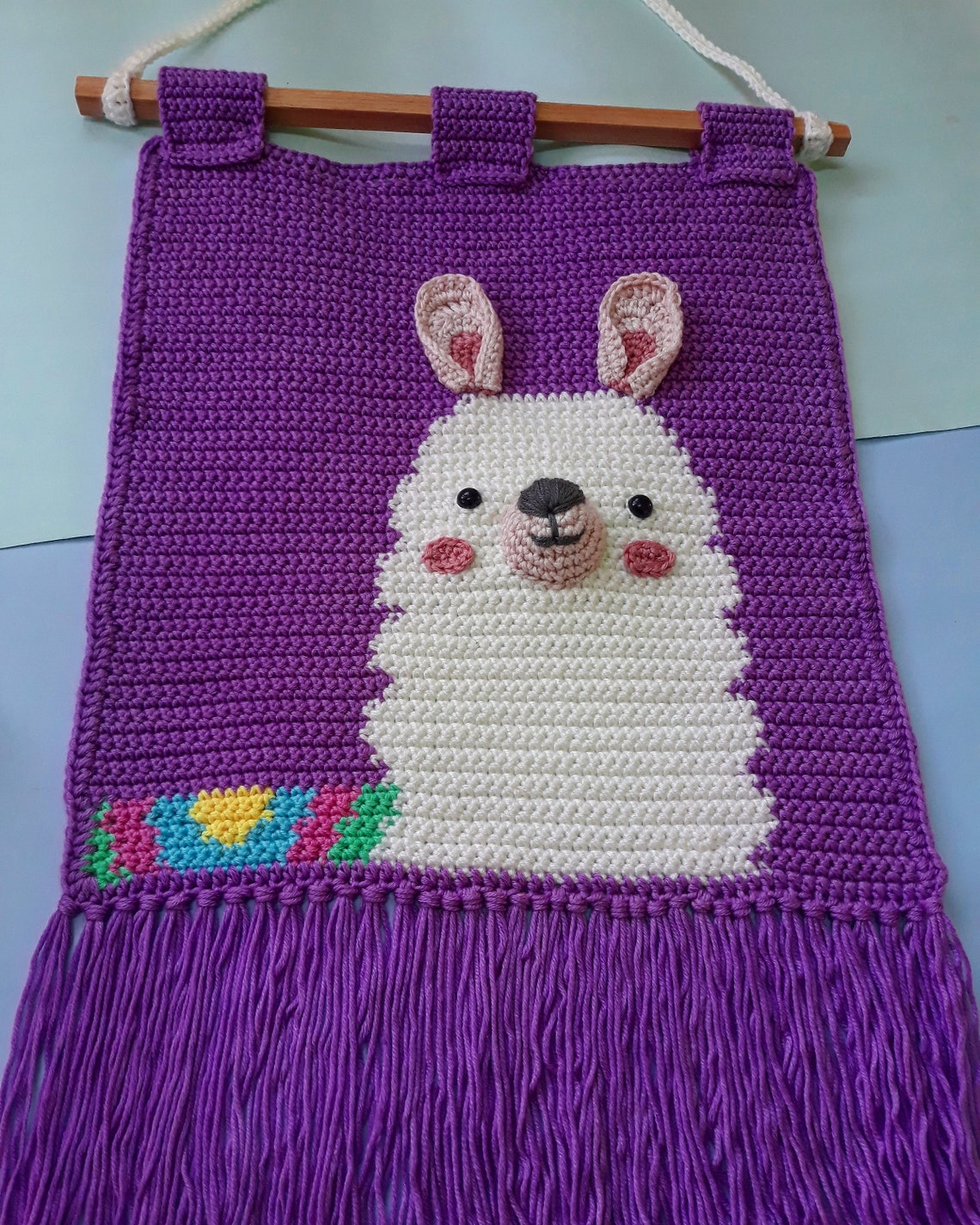 Crochet Wall Hanging Wall Hanging Crochet Pattern Crochet Etsy