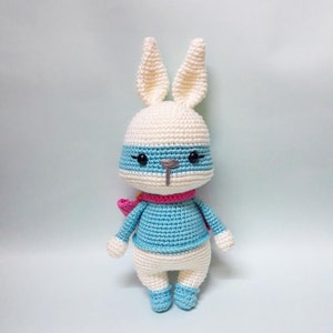 MINIPET collections-SUPERBUNN / Crochet bunny / crochet rabbit / crochet animal pattern / crochet toys pattern / Crochet doll pattern image 2