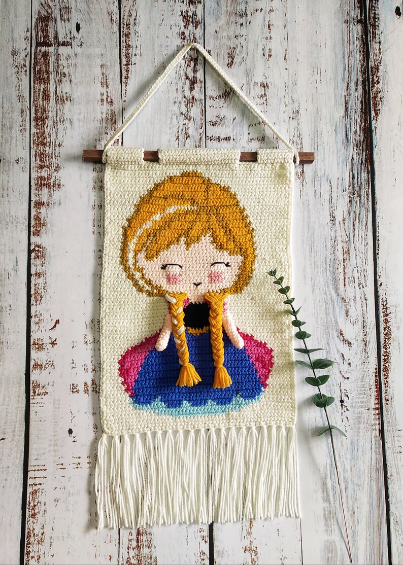 Wall Hanging Crochet Pattern / Nursery Wall Hanging Crochet Etsy