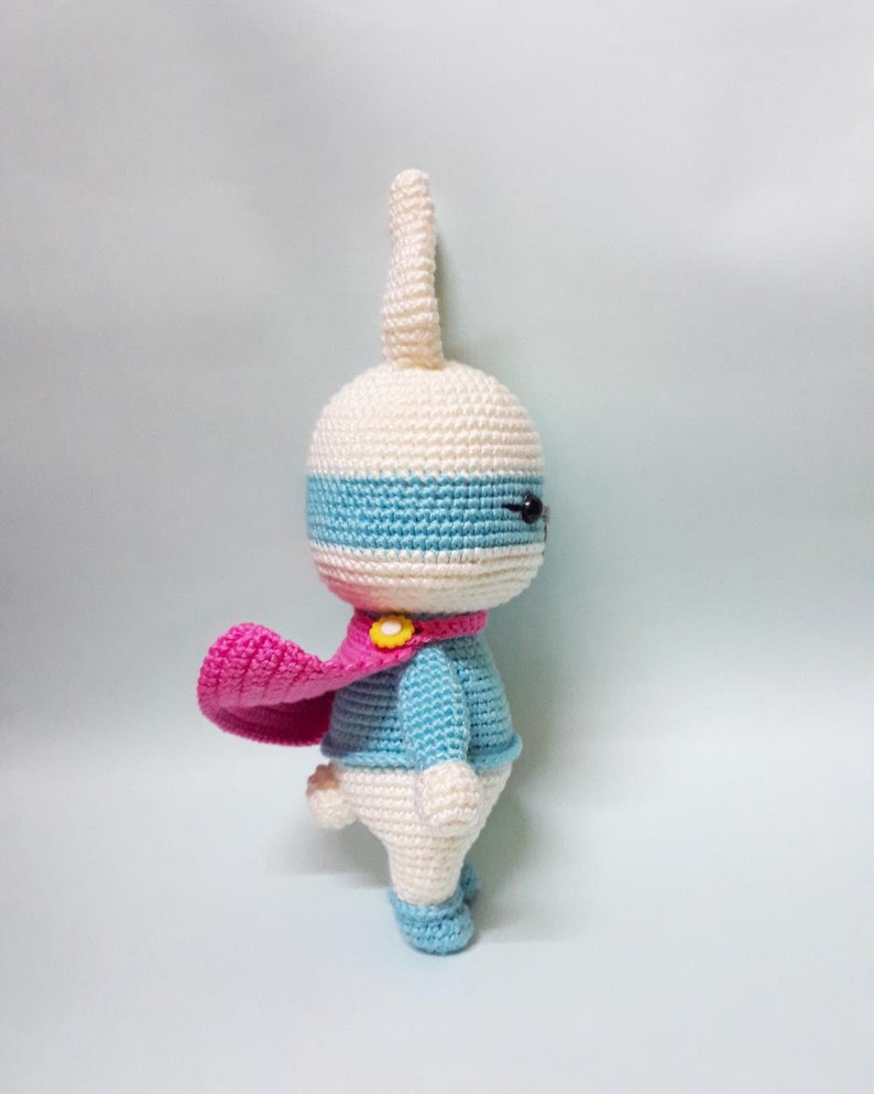 MINIPET collections-SUPERBUNN / Crochet bunny / crochet rabbit / crochet animal pattern / crochet toys pattern / Crochet doll pattern image 3