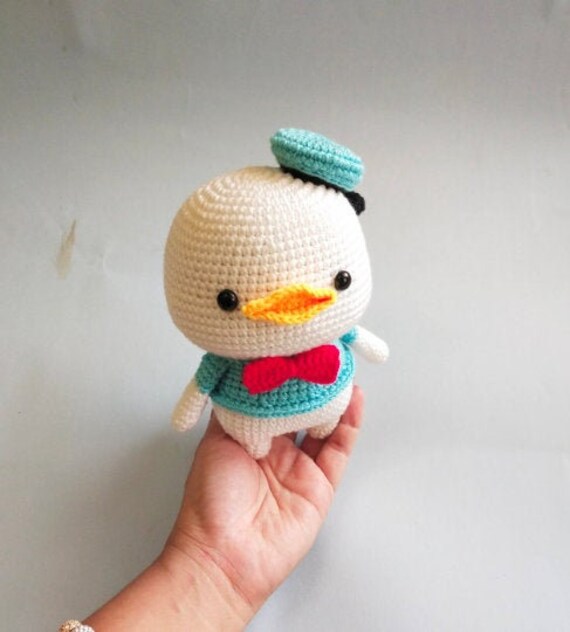 Donald Duck crochet pattern / Donald duck crochet pattern / Etsy