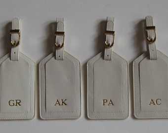 Monogrammed Luggage tag Personalized Luggage Tags Bridesmaid Gift Destination Wedding Gift Wedding Favor RFID Luggage TagsTravel Gift