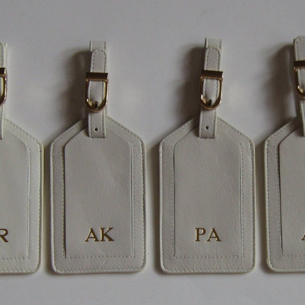 Monogram Luggage Tag - Etsy