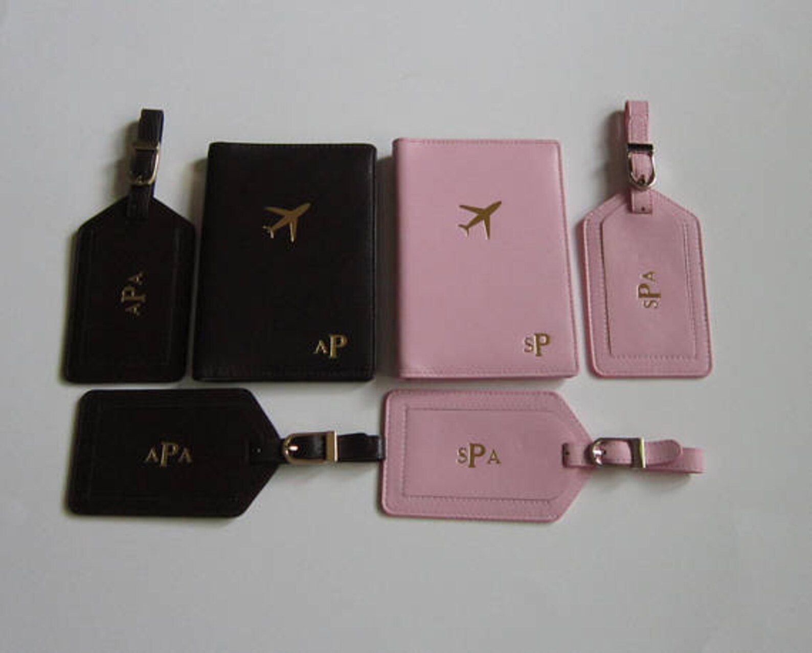 Mr. & Mrs. Passport Covers and Luggage Tags Setpersonalized Etsy