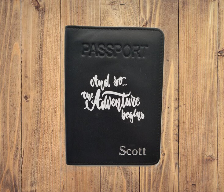 Personalized Bridesmaids Passport Coverrfid Passport Etsy