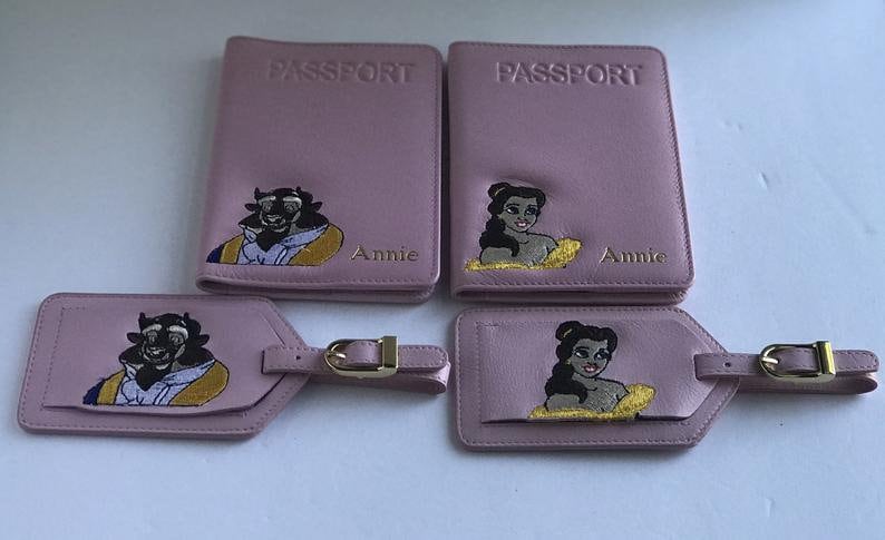 and Mrs Mr Travel Gift,Couples Wedding Gift,Disney Wedding Gift,Mr./&Mrs Passport Cover,RFID Passport Cover,Anniversary Gift,Couples Gift