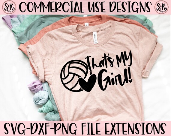 Download Volleyball Svg Volleyball Mom Svg That S My Girl Etsy