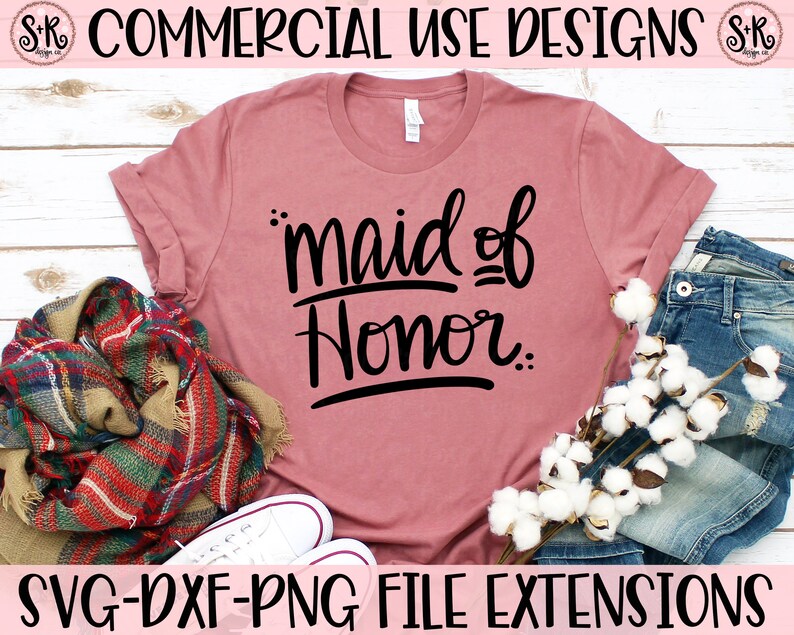 Download Maid of honor svg wedding svg bridal party svg ...