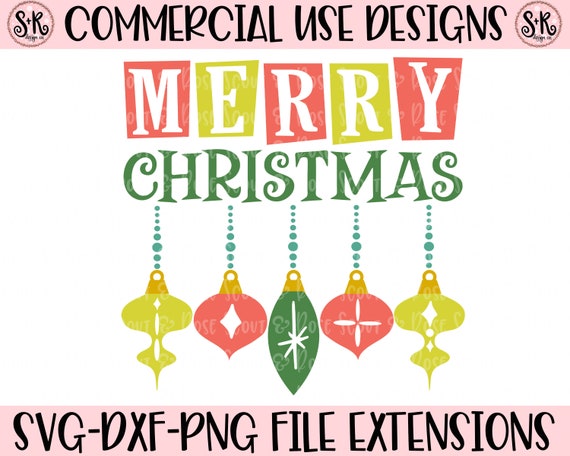Download Christmas Svg Retro Svg Christmas Quote Svg Ornaments Svg Etsy