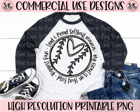 Download Softball Cut File Sports Mom Svg