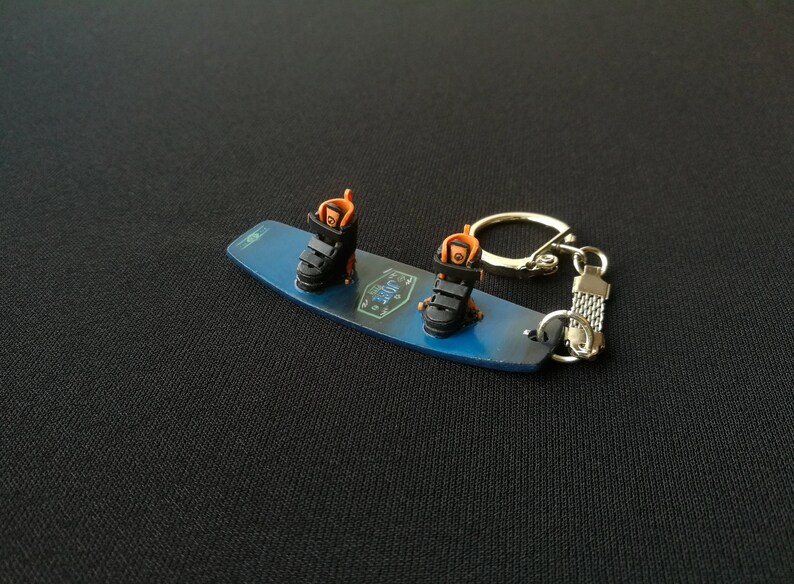 Personalized mini copy of the original Wakeboard / Keychain Etsy