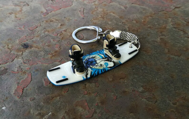 Personalized mini copy of the original Wakeboard / Keychain Etsy