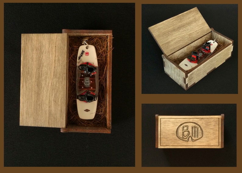 Personalized mini copy of the original Wakeboard / Keychain Etsy