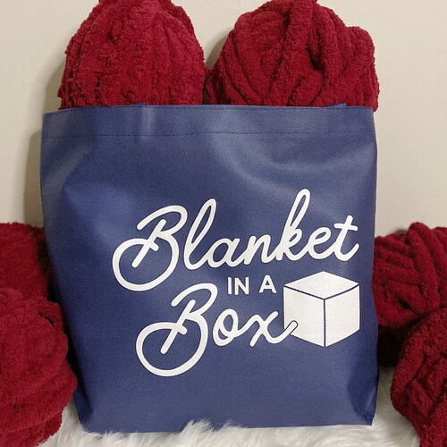 DIY Blanket Making Kit FREE Shipping Chunky Knit Soft Yarn Etsy