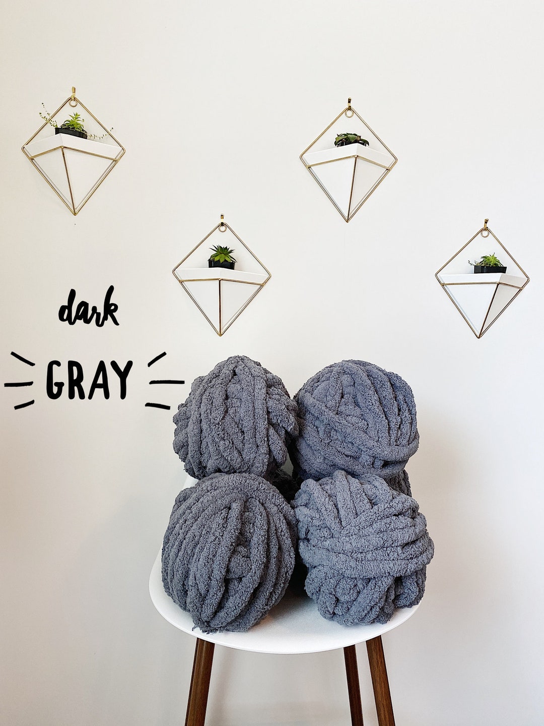 DIY Blanket Making Kit, Chunky Knit, Soft Yarn Craft Etsy