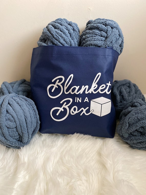 DIY Chunky Knit Blanket Kit DIY KNIT Kit Chunky Kit Giant -  Canada