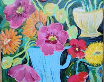 25/25 cm acrylic painting on canvas
