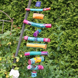 decoration, garden decoration, mobile, wood