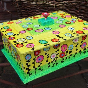 treasure chest, storage box, box, handmade, gift