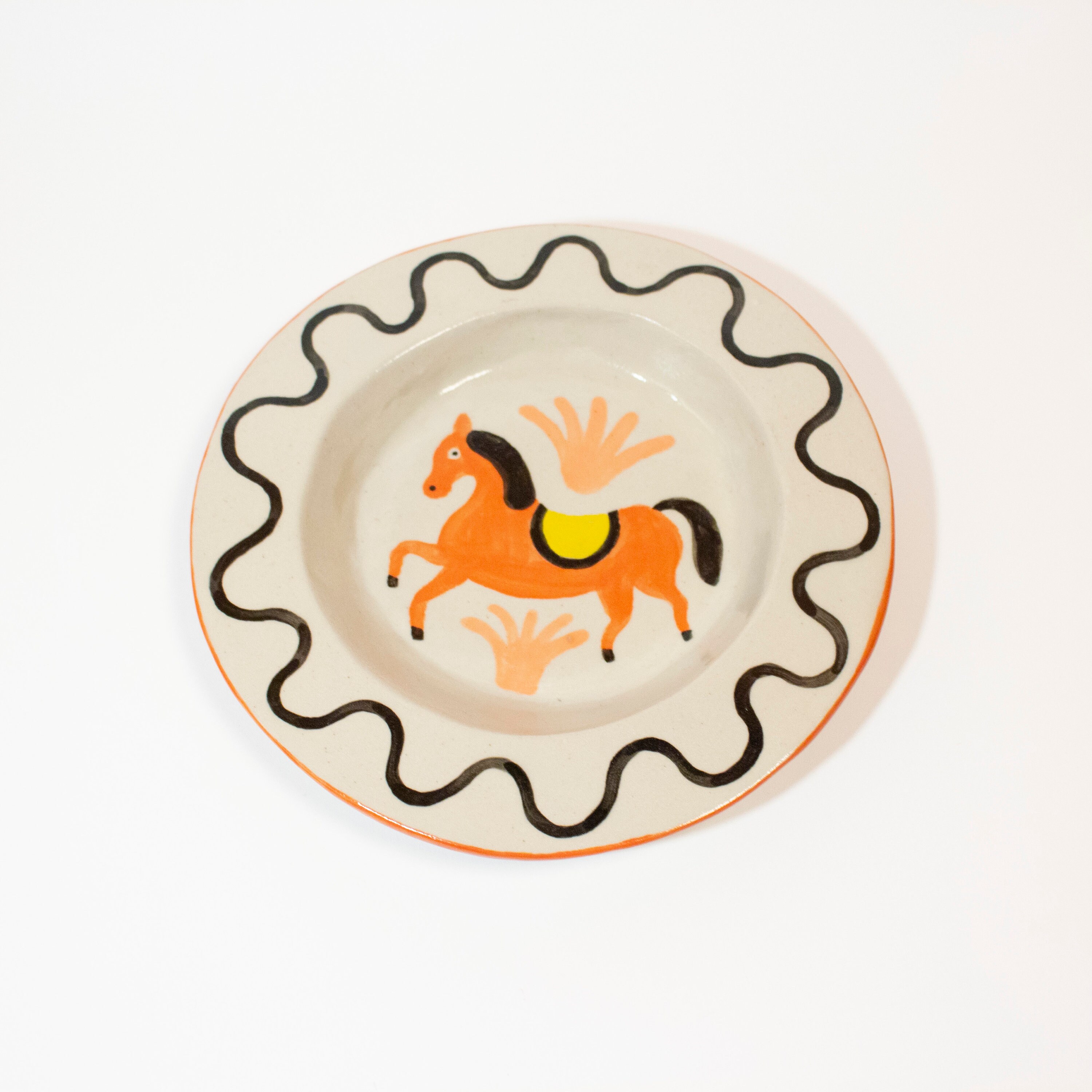 Assiette Décorative - Cheval