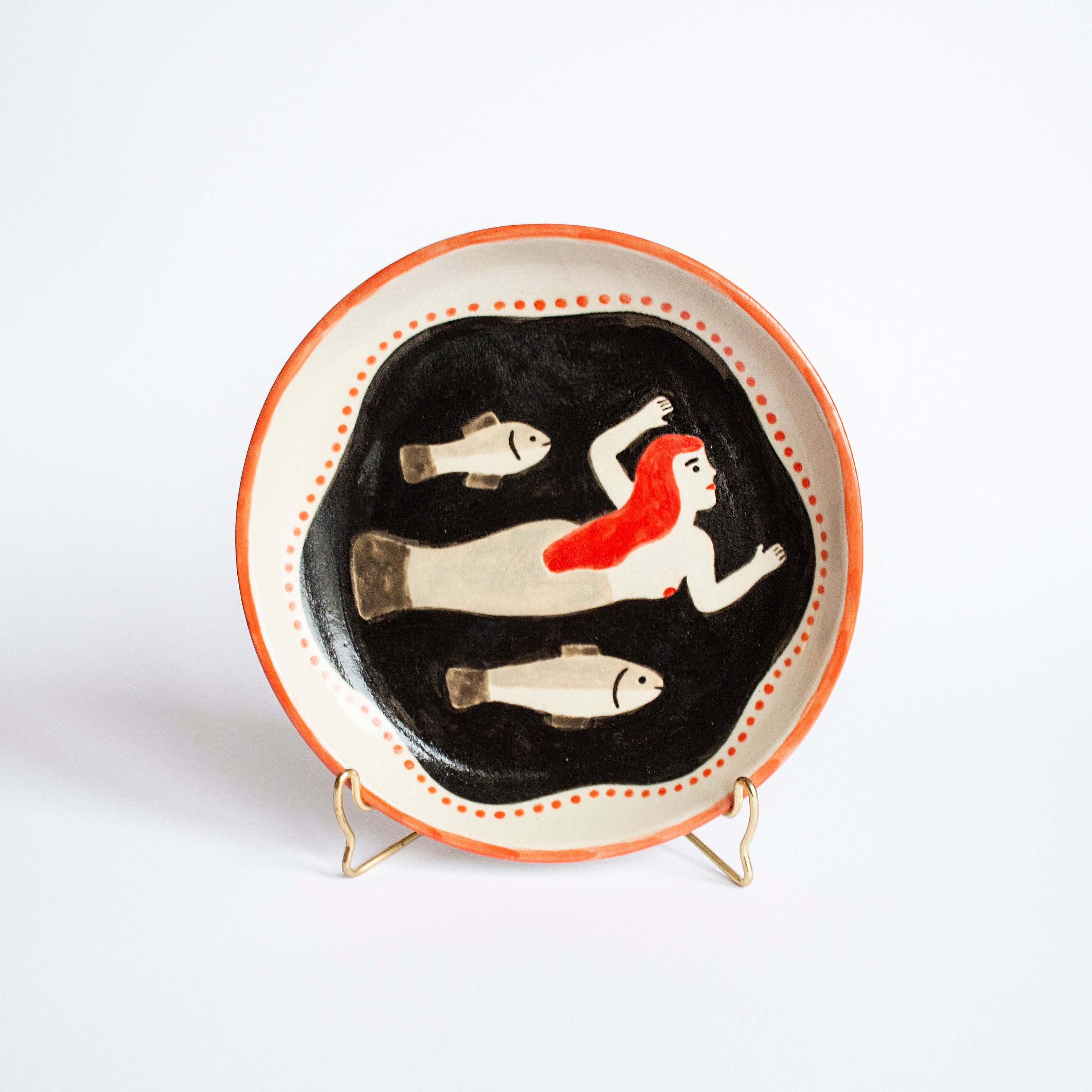 Assiette Décorative - Sirène