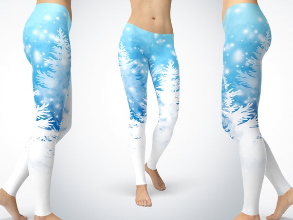winter design leggings