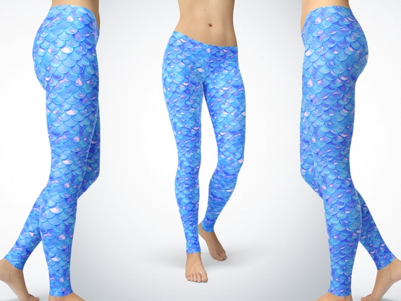 mermaid workout leggings