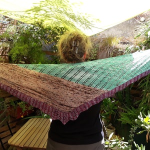 &quot;Elvish Jewel&quot; Shawl - PDF Pattern