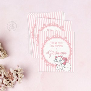 Marie Cat Birthday Party Pringles Label Aristocats Birthday  Etsy