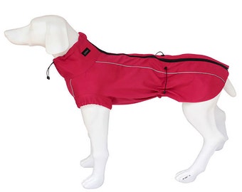 dog coat red