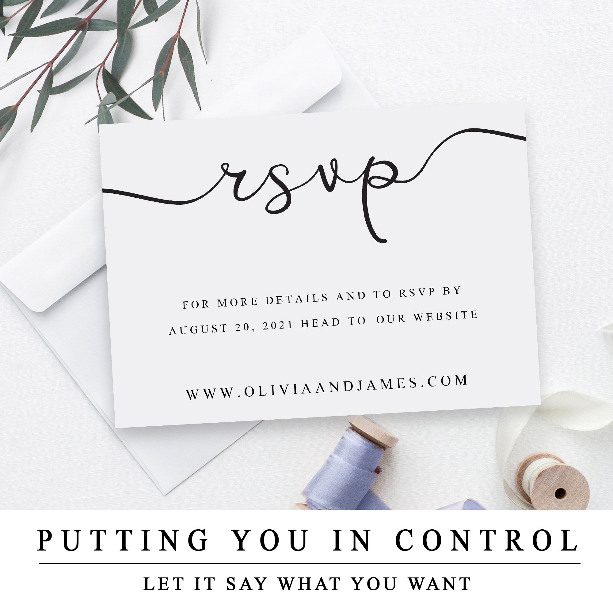 Rsvp website template instant download wedding website rsvp etsy