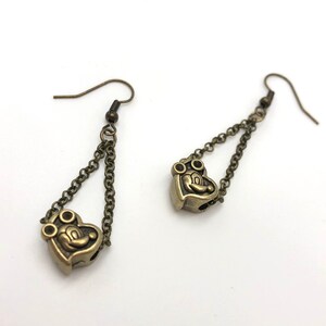 Mickey Heart Earrings