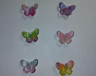 Charms para zapatos con forma de mariposa INDIVIDUAL
