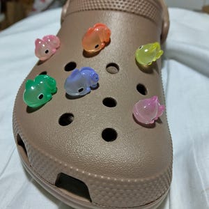 Glow in the Dark Chameleon Shoe Charms INDIVIDUAL