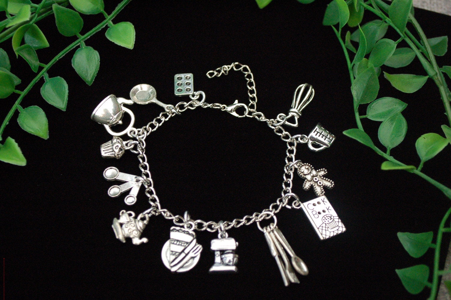Baking charm hotsell bracelet