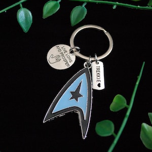Star Trek Keyring: Live Long and Prosper, Starfleet Insignia