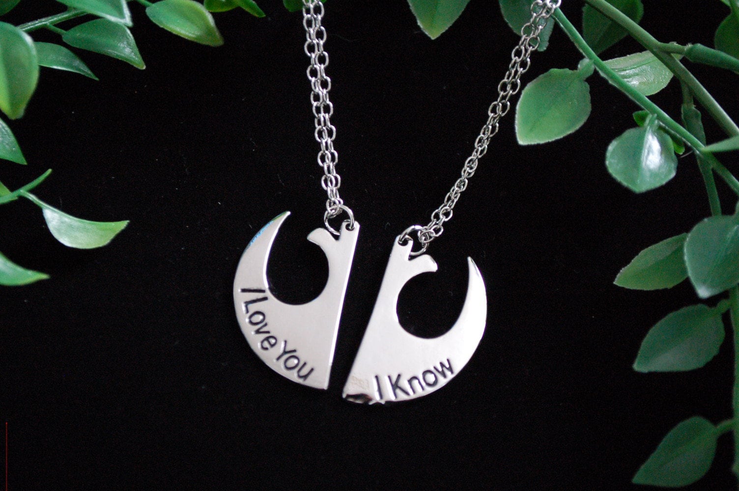 I love you i know necklace best sale
