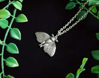 Mothman flying cryptid necklace moth man creature folklore legend gift